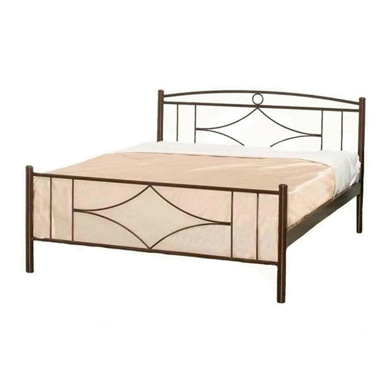 Μεταλλικό κρεβάτι ρόμβος - epiplo-stroma.gr